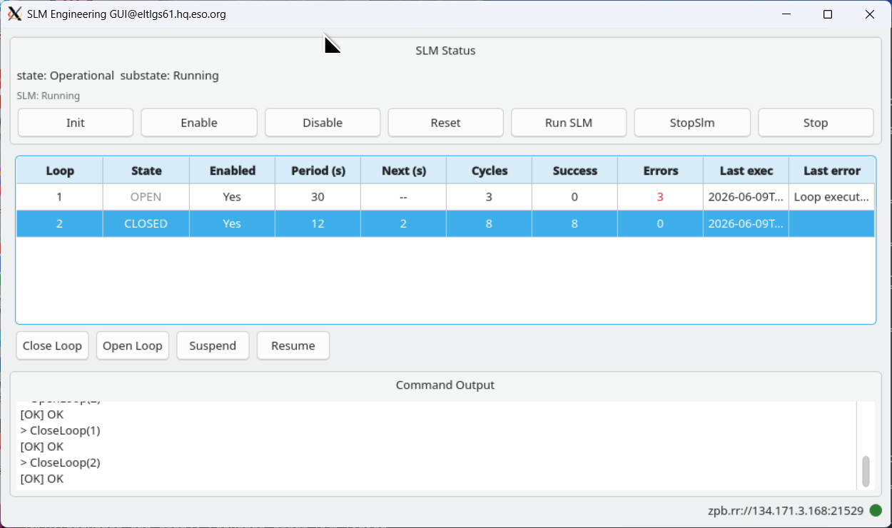 SLM Engineering GUI