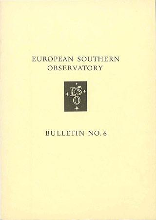 Bulletin 06 - European Southern Observatory