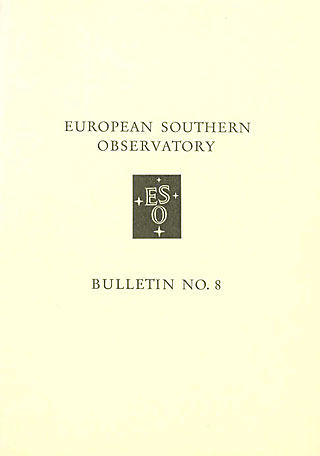 Bulletin 08 - European Southern Observatory 