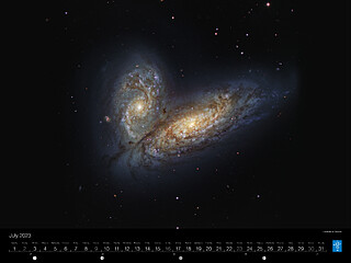 July - The Butterfly Galaxies
