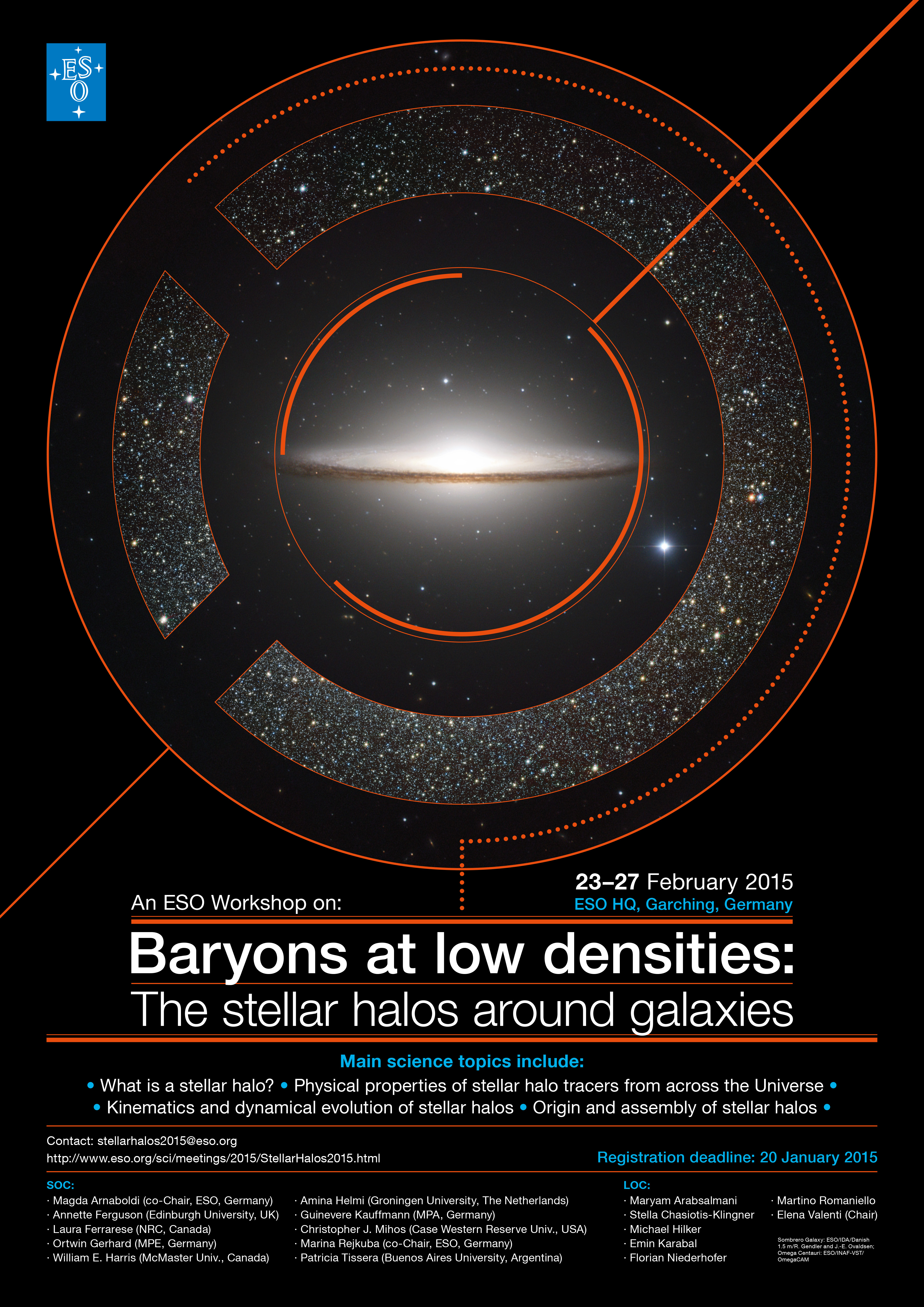 Poster Stellar Halos 2015 Workshop Eso Deutschland