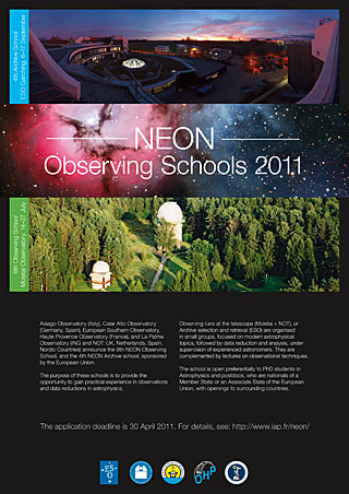 Poster: NEON Observing Schools 2011
