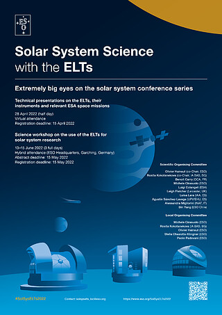 Solar System Science with the ELTs poster