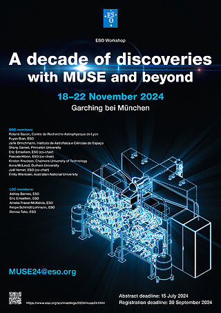 A Decade of Discoveries with MUSE and Beyond (November 18-22, 2024)