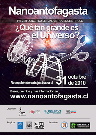 Poster: Nanoantofagasta: 1st contest of science nanomovies