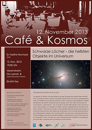 Café & Kosmos 12 November 2013
