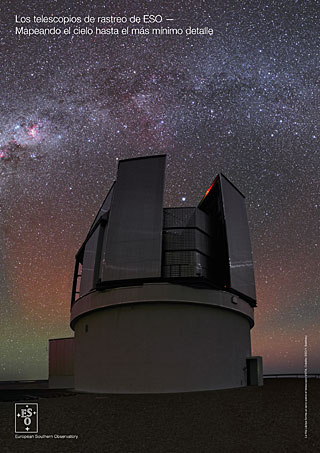 Los telescopios de rastreo de ESO handout (2015, Español)