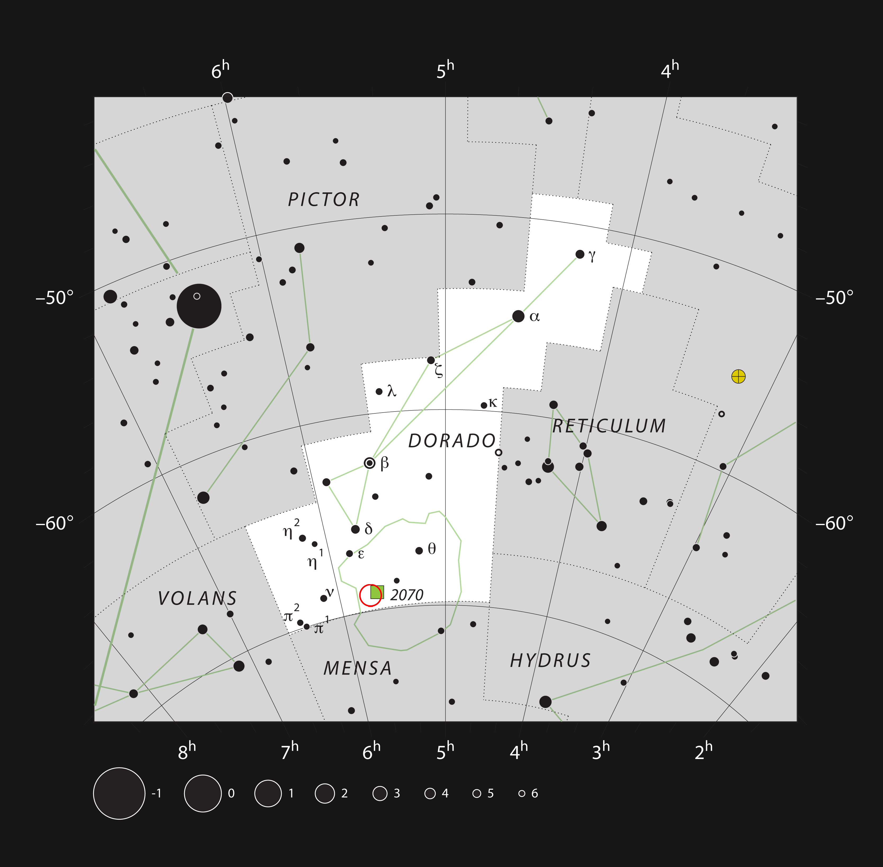 GPO map - All of the key locations marked