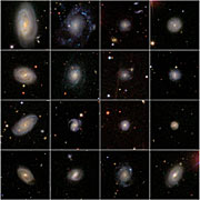 A sample of galaxies from the Sloan Digitized Sky Survey