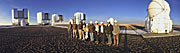 Workshopteilnehmer besuchen das Paranal-Observatorium der ESO