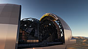Impresión Artística del European Extremely Large Telescope