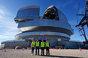 President of the Czech Republic and Chilean Minister of Foreign Affairs at ESO’s Extremely Large Telescope