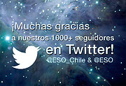 1000 seguidores de @ESO_Chile