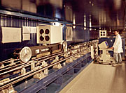 Delay line carriage in the VLTI tunnel