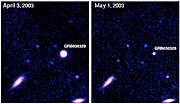 Image of afterglow of GRB 030329