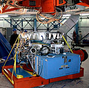 VISIR under the Cassegrain focus of the VLT/Melipal Telescope