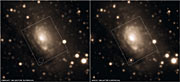 La galaxia Circinus antes y después de la aparición de SN 1996cr