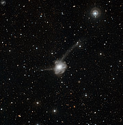 Atoms-for-Peace: a galactic collision in action*