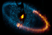 ALMA observa un anillo alrededor de la brillante estrella Fomalhaut