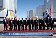 Viertes Gipfeltreffen der Pacific Alliance (offizielles Bild)