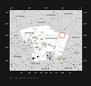 Aktiivinen galaksi NGC 3783 Kentaurin tähdistössä