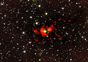 O ALMA observa o nascimento de uma estrela monstruosa