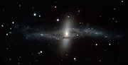 Imagem MUSE da estranha galáxia NGC 4650A