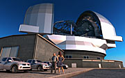 Artist’s impression of the European Extremely Large Telescope
