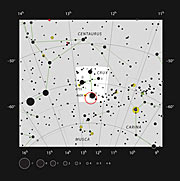 The Coalsack Nebula in the constellation of Crux