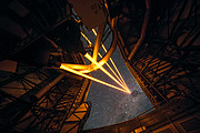 El sistema de estrella de guiado laser más potente del mundo ve su primera luz en el Observatorio Paranal