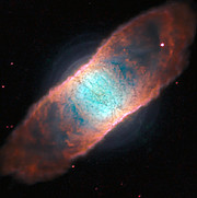 De planetaire nevel IC 4406, gezien met MUSE en de AOF
