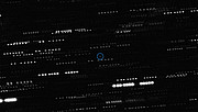 Combinación de imágenes profundas de 'Oumuamua hechas con el VLT y otros telescopios (con anotaciones)