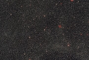 Imagem de grande angular da região do céu onde se situa a HD101584