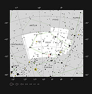 NGC 2899 dans la constellation des Voiles