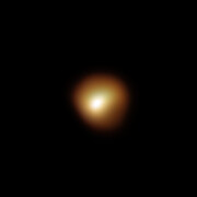 Foto van het oppervlak van Betelgeuze, gemaakt in maart 2020
