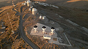 BlackGEM-teleskoopit ilmasta nähtynä