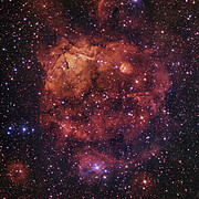 Nebulosan SH2-284 avbildad med VLT Survey telescope