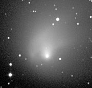 Observations of comet Hale-Bopp from La Silla