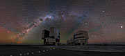 Panoramic shot of the VLT platform