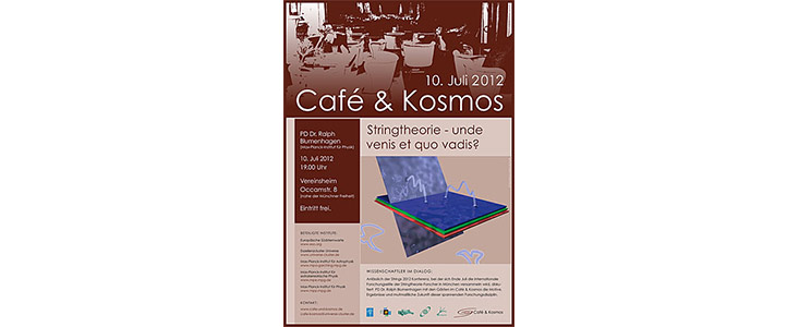Poster zu Café & Kosmos am 10. Juli 2012