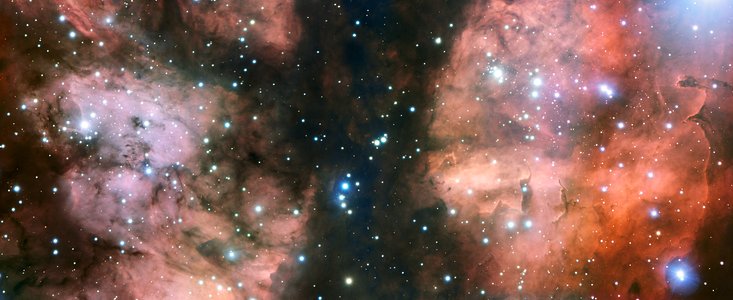 Close-up view of NGC 6357