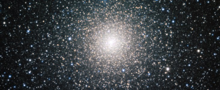 De bolvormige sterrenhoop NGC 6388, waargenomen door de Europese Zuidelijke Sterrenwacht