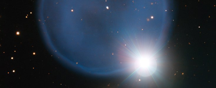 Den planetariske tåge Abell 33 fanget med ESOs Very Large Telescope