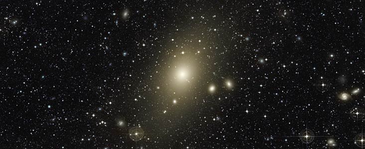 De halo van het sterrenstelsel Messier 87