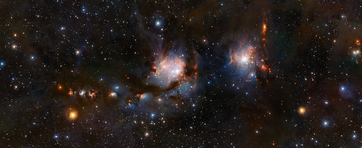 VISTA ser på Messier 78