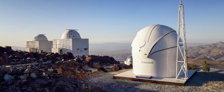 Test-Bed Telescope 2 vid ESO:s La Sillaobservatorium