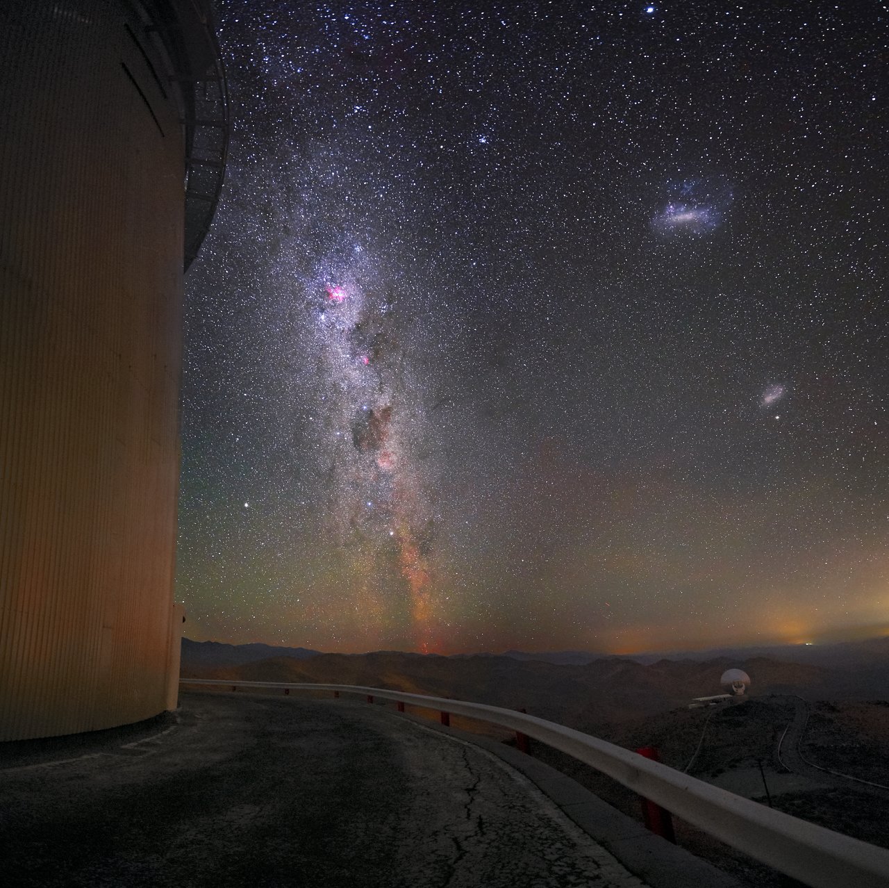 Night sky over La Silla | ESO