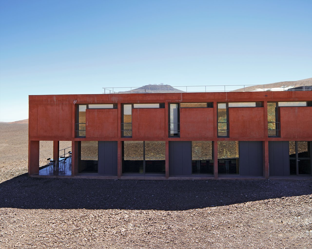 Building the Paranal Residencia — From turbulence to tranquility (present day image)