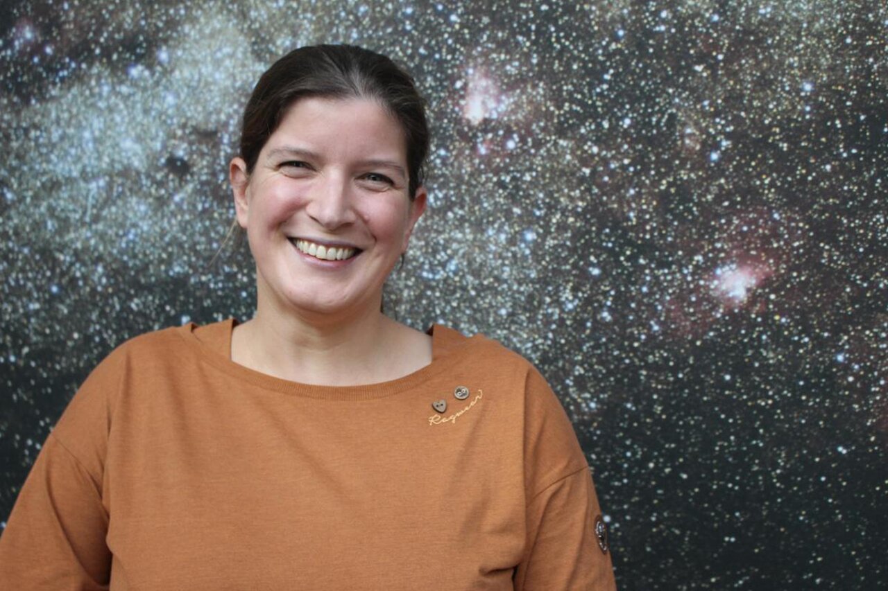 Tania Johnston at the ESO Supernova