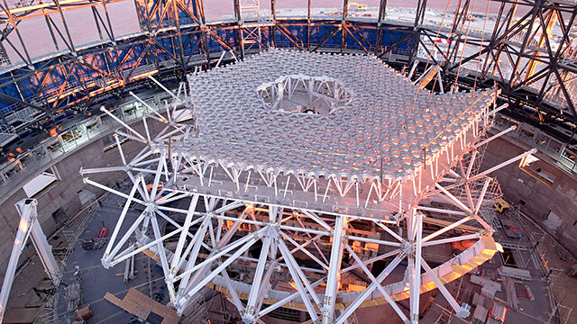 A throne fit for the world’s largest telescope mirror